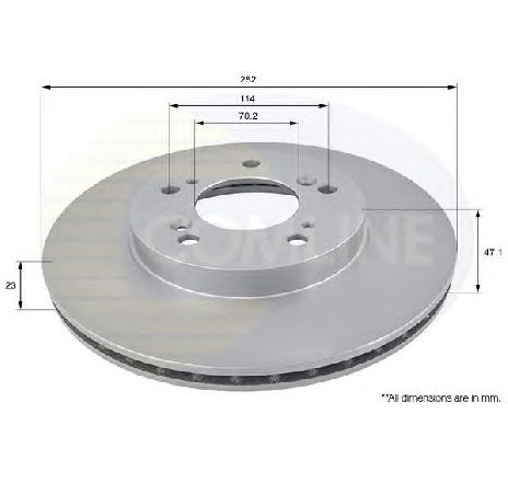 Disc frana COMLINE ADC0531V</br>Piesa auto pentru Frana disc Disc frana COMLINE ADC0531V</br>Piesa auto pentru Frana disc