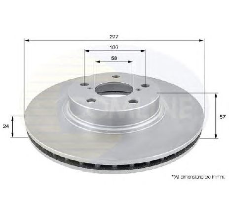 Disc frana COMLINE ADC0811V</br>Piesa auto pentru Frana disc Disc frana COMLINE ADC0811V</br>Piesa auto pentru Frana disc