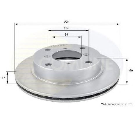 Disc frana COMLINE ADC0906V</br>Piesa auto pentru Frana disc Disc frana COMLINE ADC0906V</br>Piesa auto pentru Frana disc