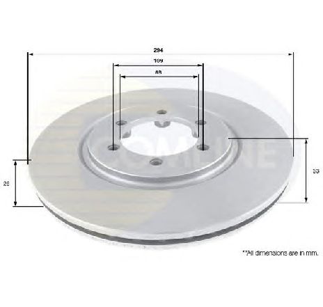 Disc frana COMLINE ADC1080V</br>Piesa auto pentru Frana disc Disc frana COMLINE ADC1080V</br>Piesa auto pentru Frana disc