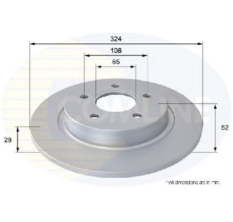 Disc frana COMLINE ADC1223V</br>Piesa auto pentru Frana disc Disc frana COMLINE ADC1223V</br>Piesa auto pentru Frana disc