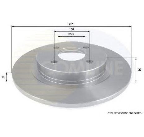 Disc frana COMLINE ADC1224</br>Piesa auto pentru Frana disc Disc frana COMLINE ADC1224</br>Piesa auto pentru Frana disc