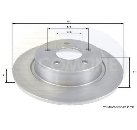 Disc frana COMLINE ADC1248</br>Piesa auto pentru Frana disc Disc frana COMLINE ADC1248</br>Piesa auto pentru Frana disc