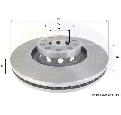Disc frana BREMBO 09.9911.11 Disc frana BREMBO 09.9911.11