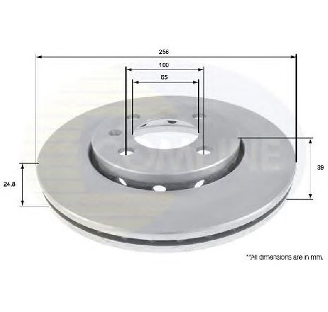 Disc frana COMLINE ADC1496V</br>Piesa auto pentru Frana disc Disc frana COMLINE ADC1496V</br>Piesa auto pentru Frana disc