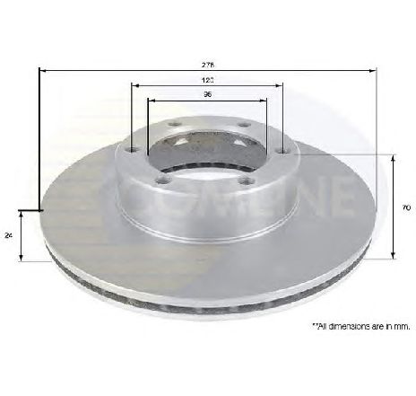 Disc frana COMLINE ADC1559V</br>Piesa auto pentru Frana disc Disc frana COMLINE ADC1559V</br>Piesa auto pentru Frana disc
