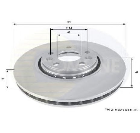 Disc frana COMLINE ADC1582V</br>Piesa auto pentru Frana disc Disc frana COMLINE ADC1582V</br>Piesa auto pentru Frana disc