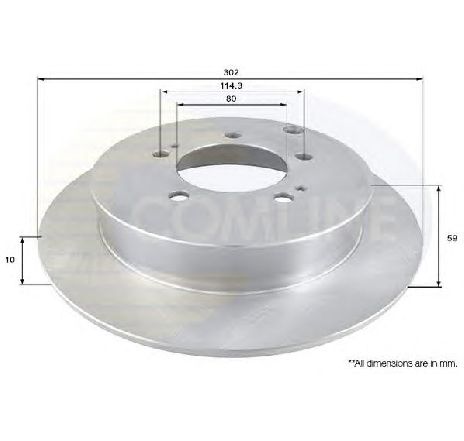 Disc frana COMLINE ADC1586</br>Piesa auto pentru Frana disc Disc frana COMLINE ADC1586</br>Piesa auto pentru Frana disc