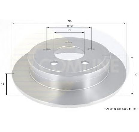 Disc frana COMLINE ADC2326</br>Piesa auto pentru Frana disc Disc frana COMLINE ADC2326</br>Piesa auto pentru Frana disc