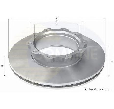 Disc frana COMLINE ADC2328</br>Piesa auto pentru Frana disc Disc frana COMLINE ADC2328</br>Piesa auto pentru Frana disc