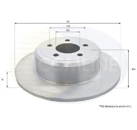 Disc frana COMLINE ADC2329</br>Piesa auto pentru Frana disc Disc frana COMLINE ADC2329</br>Piesa auto pentru Frana disc