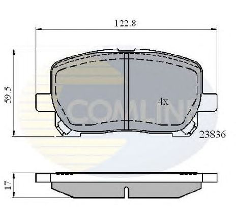Set placute frana,frana disc COMLINE CBP01132</br>Piesa auto pentru Piese de service/ Inspectie / Intretinere Set placute frana,frana disc COMLINE CBP01132</br>Piesa auto pentru Piese de service/ Inspectie / Intretinere