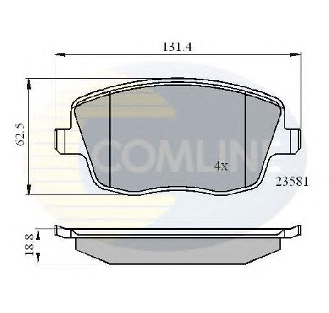 Set placute frana,frana disc COMLINE CBP01147</br>Piesa auto pentru Piese de service/ Inspectie / Intretinere Set placute frana,frana disc COMLINE CBP01147</br>Piesa auto pentru Piese de service/ Inspectie / Intretinere