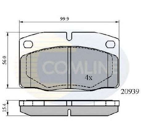 Set placute frana,frana disc COMLINE CBP0135</br>Piesa auto pentru Piese de service/ Inspectie / Intretinere Set placute frana,frana disc COMLINE CBP0135</br>Piesa auto pentru Piese de service/ Inspectie / Intretinere