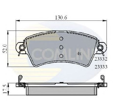 Set placute frana,frana disc COMLINE CBP01549</br>Piesa auto pentru Piese de service/ Inspectie / Intretinere Set placute frana,frana disc COMLINE CBP01549</br>Piesa auto pentru Piese de service/ Inspectie / Intretinere
