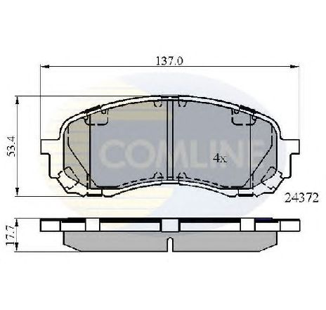 Set placute frana,frana disc COMLINE CBP01778</br>Piesa auto pentru Piese de service/ Inspectie / Intretinere Set placute frana,frana disc COMLINE CBP01778</br>Piesa auto pentru Piese de service/ Inspectie / Intretinere