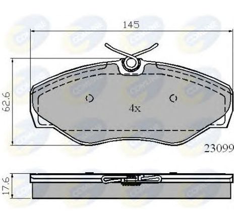 Set placute frana,frana disc COMLINE CBP01780</br>Piesa auto pentru Piese de service/ Inspectie / Intretinere Set placute frana,frana disc COMLINE CBP01780</br>Piesa auto pentru Piese de service/ Inspectie / Intretinere