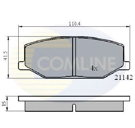 Set placute frana,frana disc COMLINE CBP0195</br>Piesa auto pentru Piese de service/ Inspectie / Intretinere Set placute frana,frana disc COMLINE CBP0195</br>Piesa auto pentru Piese de service/ Inspectie / Intretinere