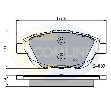 Set placute frana,frana disc COMLINE CBP02027</br>Piesa auto pentru Piese de service/ Inspectie / Intretinere Set placute frana,frana disc COMLINE CBP02027</br>Piesa auto pentru Piese de service/ Inspectie / Intretinere