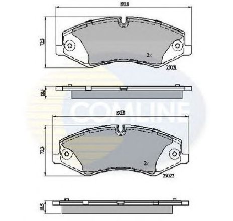 Set placute frana,frana disc COMLINE CBP02030</br>Piesa auto pentru Piese de service/ Inspectie / Intretinere Set placute frana,frana disc COMLINE CBP02030</br>Piesa auto pentru Piese de service/ Inspectie / Intretinere