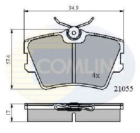 Set placute frana,frana disc COMLINE CBP0272</br>Piesa auto pentru Piese de service/ Inspectie / Intretinere Set placute frana,frana disc COMLINE CBP0272</br>Piesa auto pentru Piese de service/ Inspectie / Intretinere