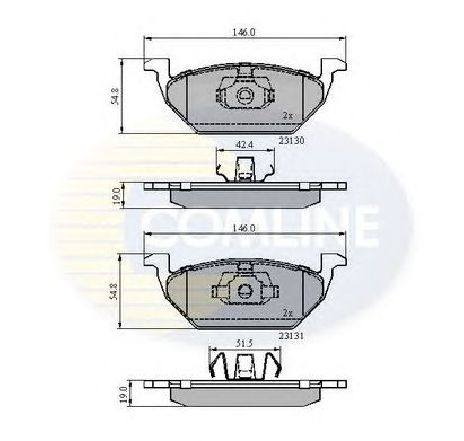 Set placute frana,frana disc COMLINE CBP0889</br>Piesa auto pentru Categorii Set placute frana,frana disc COMLINE CBP0889</br>Piesa auto pentru Categorii