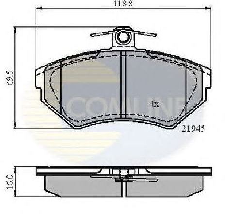 Set placute frana,frana disc COMLINE CBP0989</br>Piesa auto pentru Piese de service/ Inspectie / Intretinere Set placute frana,frana disc COMLINE CBP0989</br>Piesa auto pentru Piese de service/ Inspectie / Intretinere