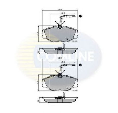 Set placute frana,frana disc COMLINE CBP11001</br>Piesa auto pentru Piese de service/ Inspectie / Intretinere Set placute frana,frana disc COMLINE CBP11001</br>Piesa auto pentru Piese de service/ Inspectie / Intretinere