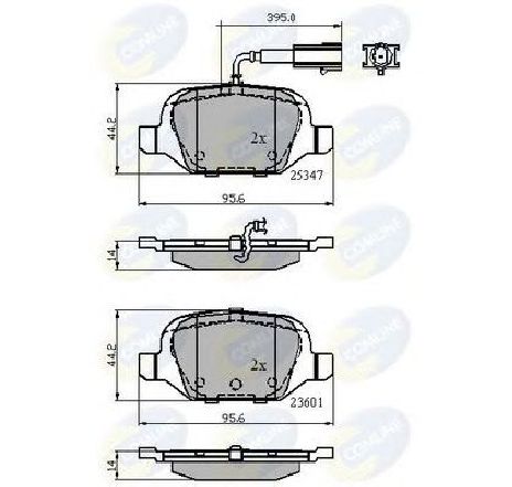Set placute frana,frana disc COMLINE CBP11026</br>Piesa auto pentru Piese de service/ Inspectie / Intretinere Set placute frana,frana disc COMLINE CBP11026</br>Piesa auto pentru Piese de service/ Inspectie / Intretinere