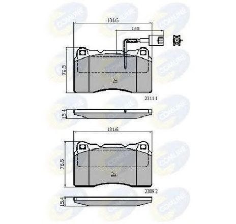 Set placute frana,frana disc COMLINE CBP11721</br>Piesa auto pentru Piese de service/ Inspectie / Intretinere Set placute frana,frana disc COMLINE CBP11721</br>Piesa auto pentru Piese de service/ Inspectie / Intretinere