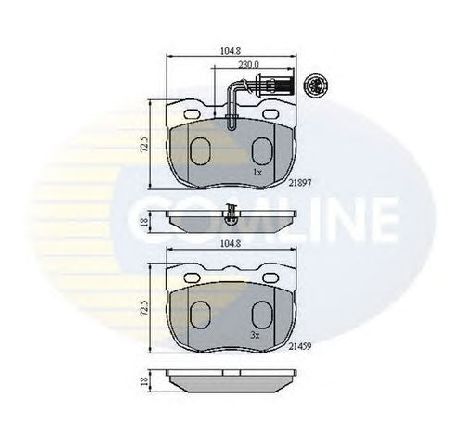 Set placute frana,frana disc COMLINE CBP1401</br>Piesa auto pentru Piese de service/ Inspectie / Intretinere Set placute frana,frana disc COMLINE CBP1401</br>Piesa auto pentru Piese de service/ Inspectie / Intretinere