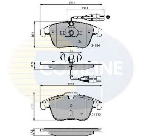 Set placute frana,frana disc COMLINE CBP22002</br>Piesa auto pentru Piese de service/ Inspectie / Intretinere Set placute frana,frana disc COMLINE CBP22002</br>Piesa auto pentru Piese de service/ Inspectie / Intretinere