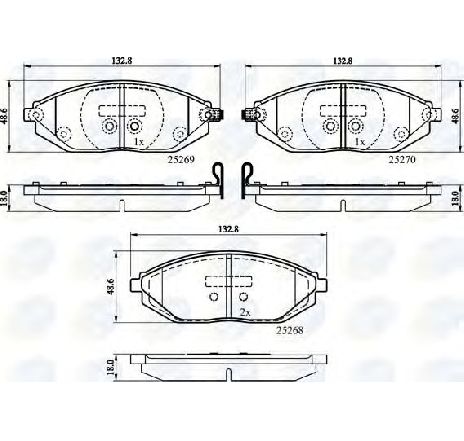 Set placute frana,frana disc COMLINE CBP32150</br>Piesa auto pentru Piese de service/ Inspectie / Intretinere Set placute frana,frana disc COMLINE CBP32150</br>Piesa auto pentru Piese de service/ Inspectie / Intretinere