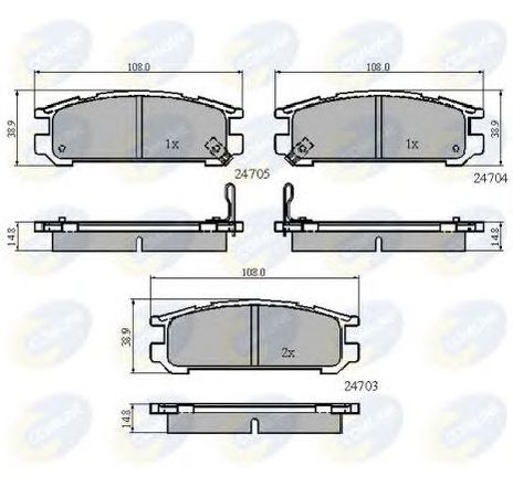 Set placute frana,frana disc COMLINE CBP3218</br>Piesa auto pentru Piese de service/ Inspectie / Intretinere Set placute frana,frana disc COMLINE CBP3218</br>Piesa auto pentru Piese de service/ Inspectie / Intretinere