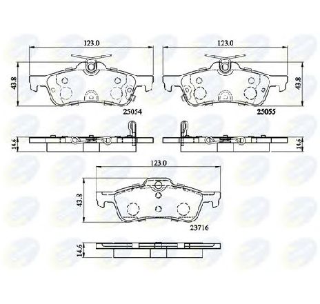 Set placute frana,frana disc COMLINE CBP32204</br>Piesa auto pentru Piese de service/ Inspectie / Intretinere Set placute frana,frana disc COMLINE CBP32204</br>Piesa auto pentru Piese de service/ Inspectie / Intretinere
