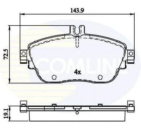 Set placute frana,frana disc COMLINE CBP32208</br>Piesa auto pentru Piese de service/ Inspectie / Intretinere Set placute frana,frana disc COMLINE CBP32208</br>Piesa auto pentru Piese de service/ Inspectie / Intretinere