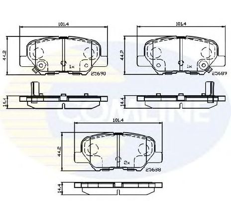 Set placute frana,frana disc COMLINE CBP32238</br>Piesa auto pentru Piese de service/ Inspectie / Intretinere Set placute frana,frana disc COMLINE CBP32238</br>Piesa auto pentru Piese de service/ Inspectie / Intretinere