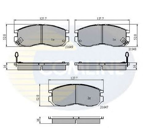Set placute frana,frana disc COMLINE CBP3363</br>Piesa auto pentru Piese de service/ Inspectie / Intretinere Set placute frana,frana disc COMLINE CBP3363</br>Piesa auto pentru Piese de service/ Inspectie / Intretinere