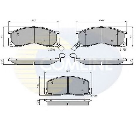 Set placute frana,frana disc COMLINE CBP3441</br>Piesa auto pentru Piese de service/ Inspectie / Intretinere Set placute frana,frana disc COMLINE CBP3441</br>Piesa auto pentru Piese de service/ Inspectie / Intretinere