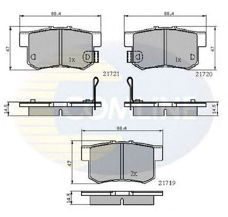 Set placute frana,frana disc COMLINE CBP3471</br>Piesa auto pentru Piese de service/ Inspectie / Intretinere Set placute frana,frana disc COMLINE CBP3471</br>Piesa auto pentru Piese de service/ Inspectie / Intretinere