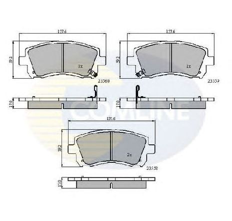 Set placute frana,frana disc COMLINE CBP3722</br>Piesa auto pentru Piese de service/ Inspectie / Intretinere Set placute frana,frana disc COMLINE CBP3722</br>Piesa auto pentru Piese de service/ Inspectie / Intretinere