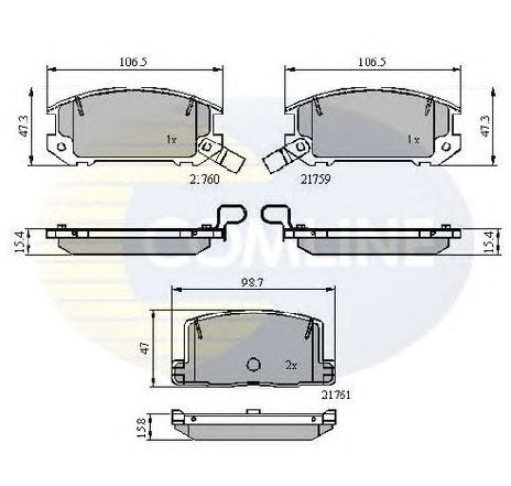Set placute frana,frana disc COMLINE CBP3756</br>Piesa auto pentru Piese de service/ Inspectie / Intretinere Set placute frana,frana disc COMLINE CBP3756</br>Piesa auto pentru Piese de service/ Inspectie / Intretinere