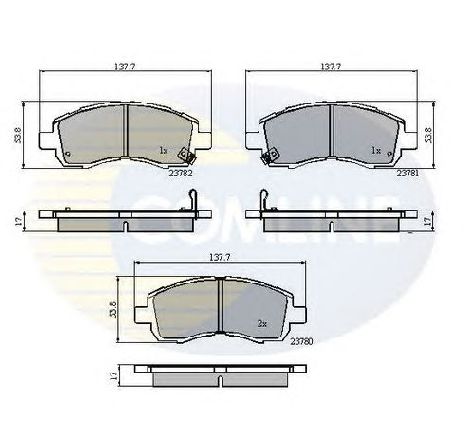 Set placute frana,frana disc COMLINE CBP3757</br>Piesa auto pentru Piese de service/ Inspectie / Intretinere Set placute frana,frana disc COMLINE CBP3757</br>Piesa auto pentru Piese de service/ Inspectie / Intretinere