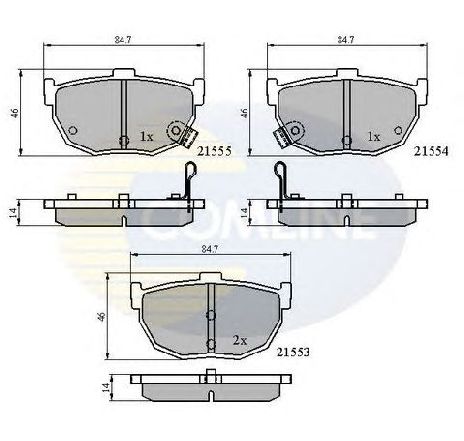 Set placute frana,frana disc COMLINE CBP3805</br>Piesa auto pentru Piese de service/ Inspectie / Intretinere Set placute frana,frana disc COMLINE CBP3805</br>Piesa auto pentru Piese de service/ Inspectie / Intretinere