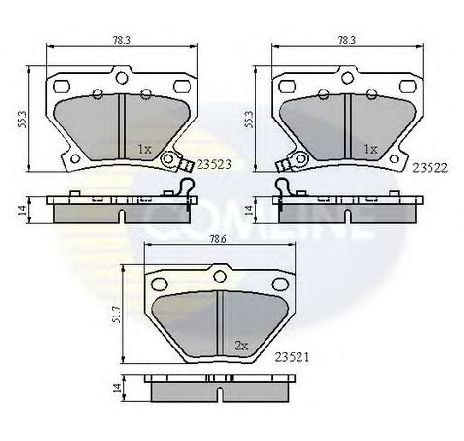 Set placute frana,frana disc COMLINE CBP3841</br>Piesa auto pentru Piese de service/ Inspectie / Intretinere Set placute frana,frana disc COMLINE CBP3841</br>Piesa auto pentru Piese de service/ Inspectie / Intretinere