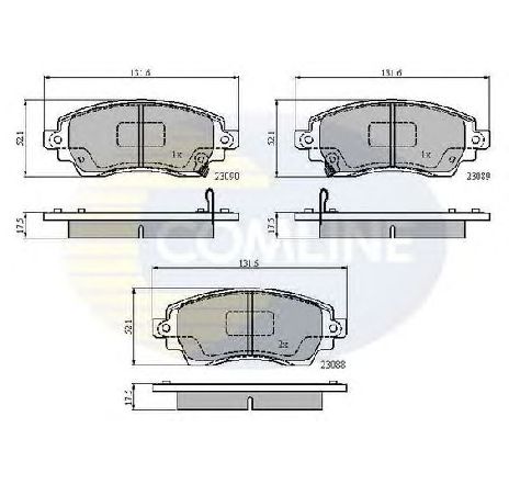 Set placute frana,frana disc COMLINE CBP3908</br>Piesa auto pentru Piese de service/ Inspectie / Intretinere Set placute frana,frana disc COMLINE CBP3908</br>Piesa auto pentru Piese de service/ Inspectie / Intretinere
