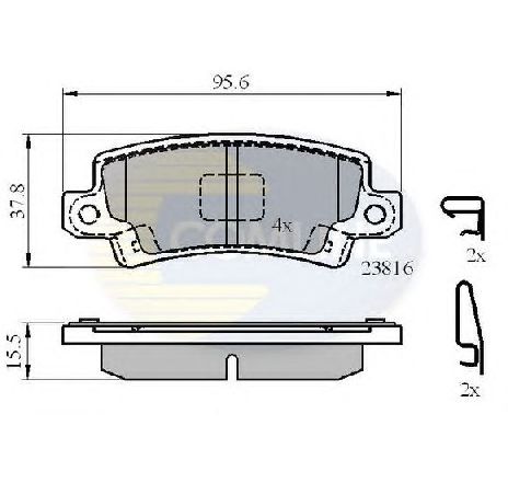 Set placute frana,frana disc COMLINE CBP3942</br>Piesa auto pentru Piese de service/ Inspectie / Intretinere Set placute frana,frana disc COMLINE CBP3942</br>Piesa auto pentru Piese de service/ Inspectie / Intretinere