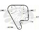 Set curea de distributie TRISCAN 8647 40006</br>Piesa auto pentru Curea distributie/ Set