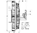 Cupla, ventilator radiator BERU LK004