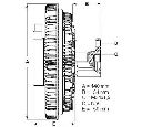 Cupla, ventilator radiator BERU LK013